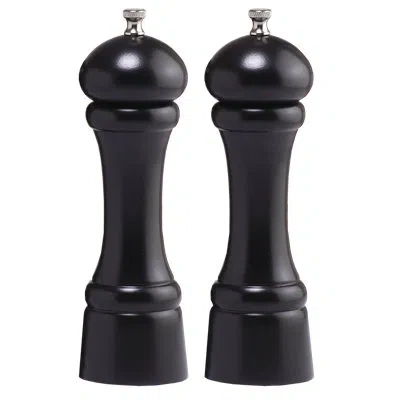 Chef Specialties Windsor Salt And Pepper Grinder Set In Ebony