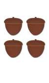 Chefanie Acorn Cocktail Napkins In Brown