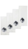 Chefanie Disco Ball Dinner Napkins Set Of 4 In N,a