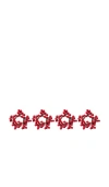 RED BERRY NAPKIN RINGS Â€“ Çº¢ÈŽ“È‰². Å°ºÇ � ALL.