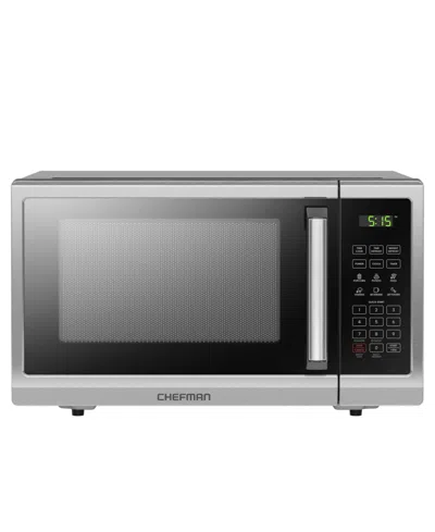 Chefman 9 Cubic Feet Microwave In Stainless
