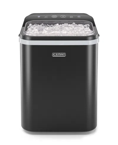 Chefman Iceman Chewable Pebble Ice Maker In Black