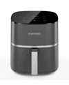 Chefman Turbo X 5 Qt. Digital Air Fryer, In Gray