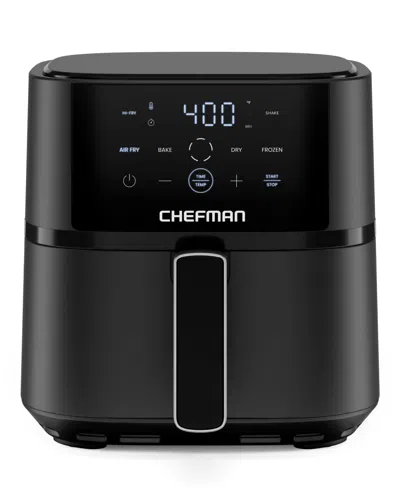 Chefman Turbofry Touch 4-quarts Digital Air Fryer In Black
