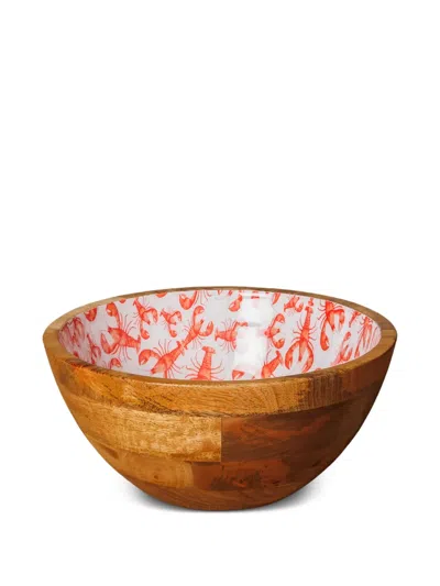 Chehoma Lobster-print Bowl In Brown