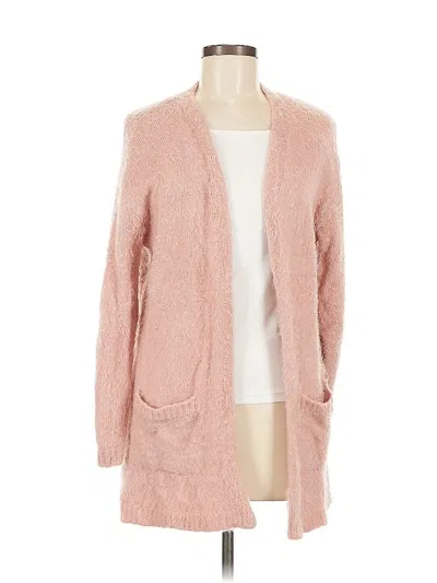 Pre-owned Chelsea & Theodore Cardigan Sweater In Pink