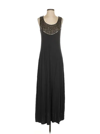 Pre-owned Chelsea & Theodore Casual Dress In Black