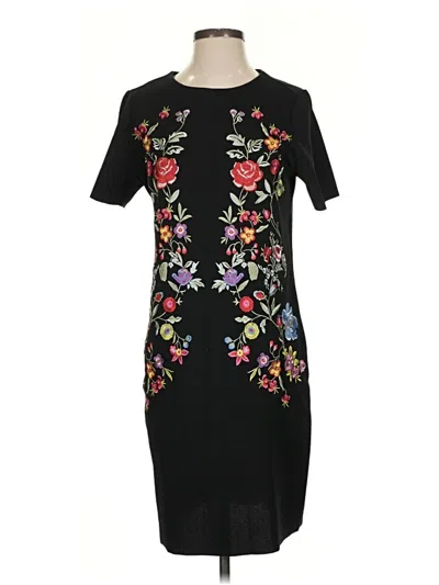 Pre-owned Chelsea & Theodore Casual Dress In Black