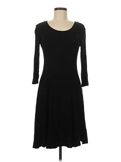 Pre-owned Chelsea & Theodore Casual Dress In Black