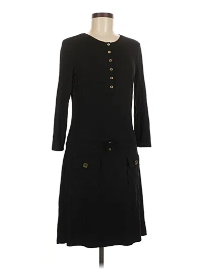 Pre-owned Chelsea & Theodore Casual Dress In Black