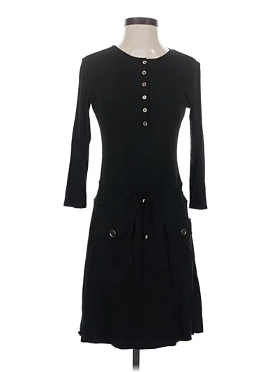 Pre-owned Chelsea & Theodore Casual Dress In Black