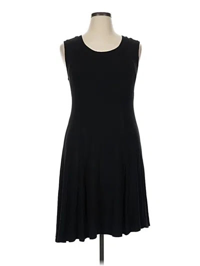 Pre-owned Chelsea & Theodore Casual Dress In Black