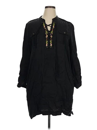 Pre-owned Chelsea & Theodore Casual Dress In Black