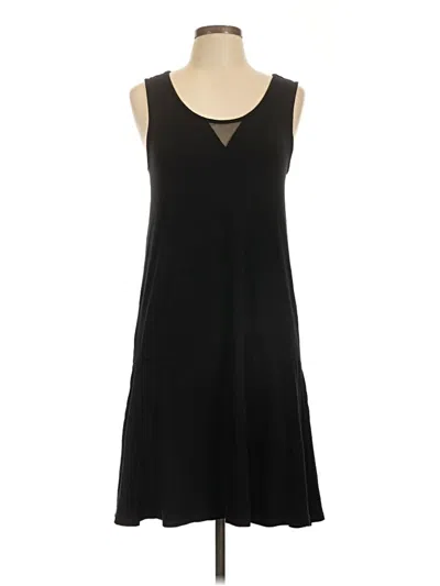 Pre-owned Chelsea & Theodore Casual Dress In Black