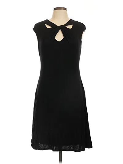 Pre-owned Chelsea & Theodore Casual Dress In Black