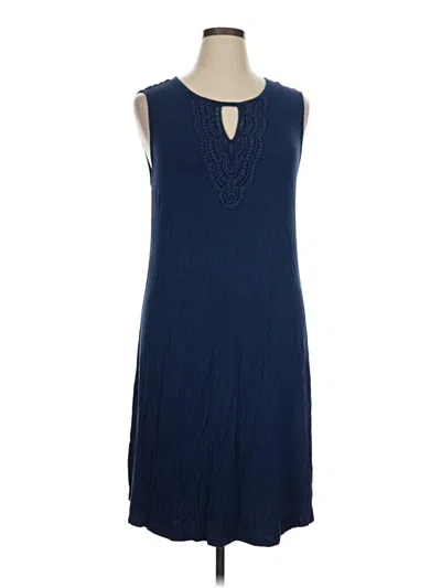 Pre-owned Chelsea & Theodore Casual Dress In Blue
