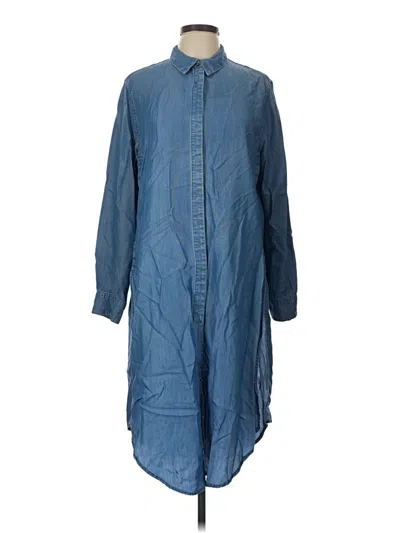 Pre-owned Chelsea & Theodore Casual Dress In Blue