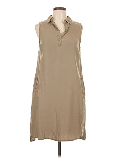 Pre-owned Chelsea & Theodore Casual Dress In Brown