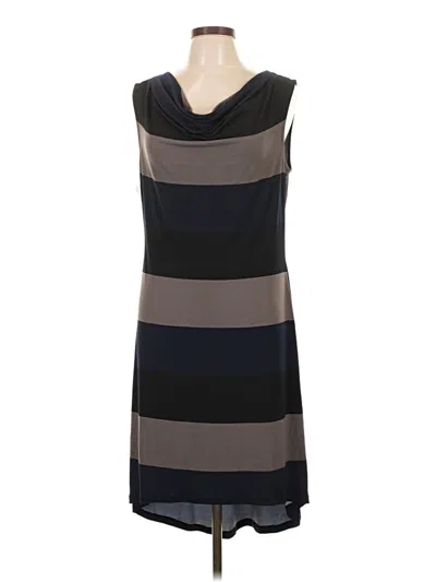 Pre-owned Chelsea & Theodore Casual Dress In Gray