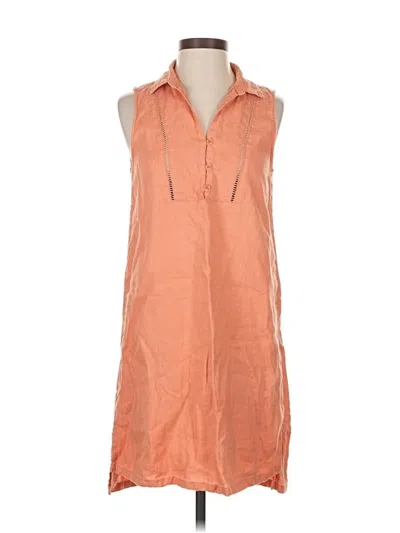 Pre-owned Chelsea & Theodore Casual Dress In Orange