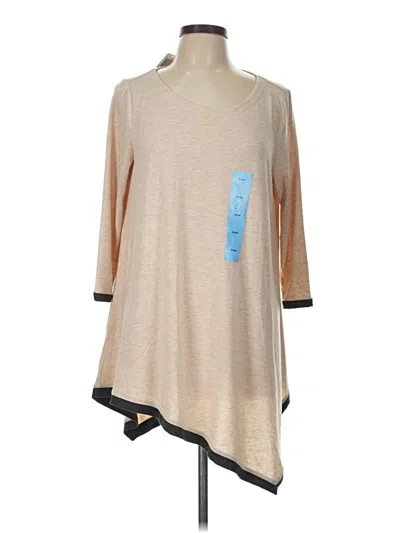 Pre-owned Chelsea & Theodore Casual Dress In Tan