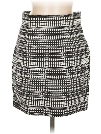 Pre-owned Chelsea & Theodore Casual Skirt In Black