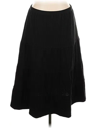 Pre-owned Chelsea & Theodore Casual Skirt In Black
