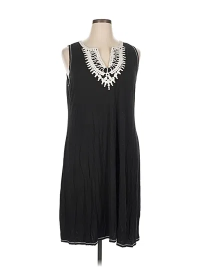 Pre-owned Chelsea & Theodore Cocktail Dress In Black
