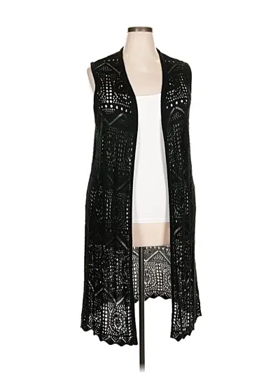 Pre-owned Chelsea & Theodore Cocktail Dress In Black