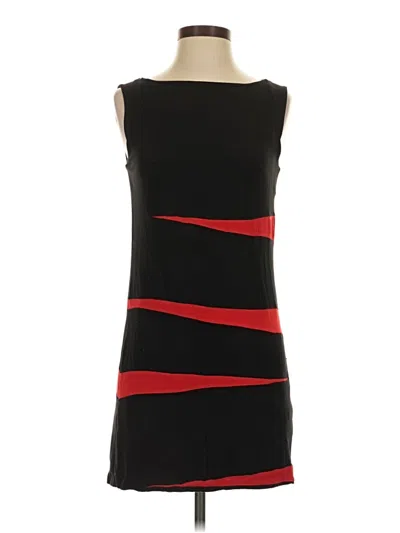 Pre-owned Chelsea & Theodore Cocktail Dress In Black