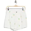 Chelsea And Theodore Embroidered Pineapple Shorts