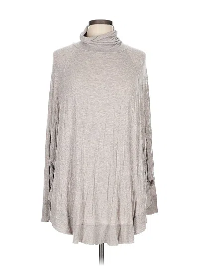 Pre-owned Chelsea & Theodore Long Sleeve Turtleneck In Gray