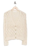 Chelsea And Theodore Pointelle Stitch Cardigan