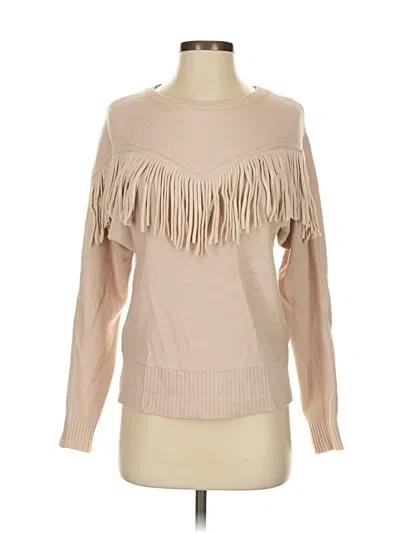 Pre-owned Chelsea & Theodore Pullover Sweater In Brown