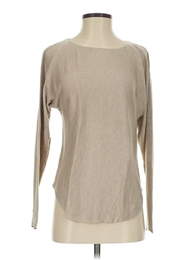 Pre-owned Chelsea & Theodore Pullover Sweater In Brown