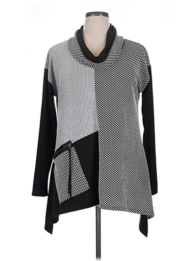 Pre-owned Chelsea & Theodore Pullover Sweater In Gray