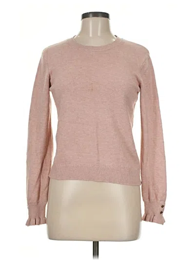 Pre-owned Chelsea & Theodore Pullover Sweater In Pink