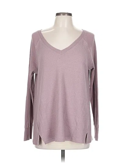 Pre-owned Chelsea & Theodore Pullover Sweater In Purple