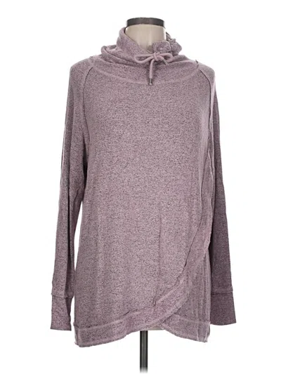 Pre-owned Chelsea & Theodore Pullover Sweater In Purple
