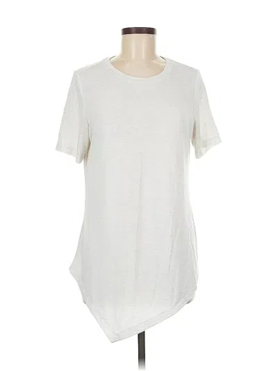Pre-owned Chelsea & Theodore Short Sleeve T-shirt In White