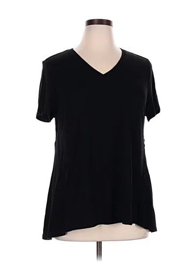 Pre-owned Chelsea & Theodore Short Sleeve T-shirt In Black