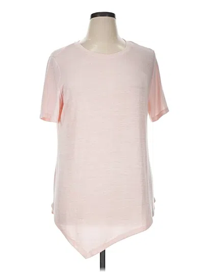 Pre-owned Chelsea & Theodore Short Sleeve T-shirt In Pink