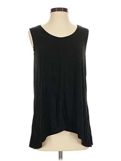 Pre-owned Chelsea & Theodore Sleeveless T-shirt In Black