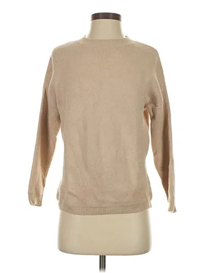 Pre-owned Chelsea & Theodore Turtleneck Sweater In Brown