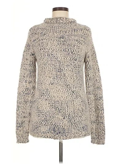 Pre-owned Chelsea & Theodore Turtleneck Sweater In Gray