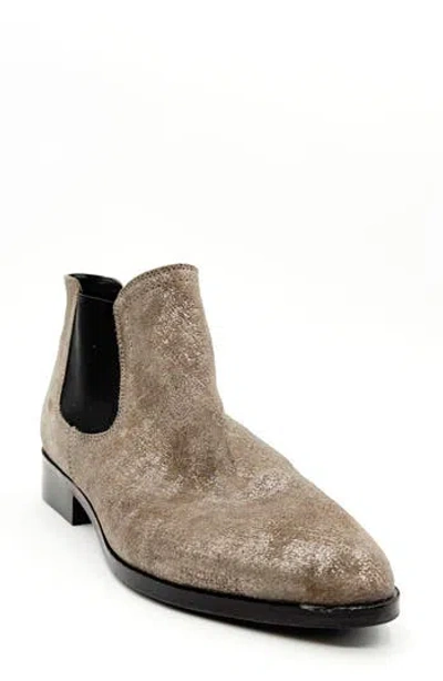 Chelsea Crew Dapper Chelsea Boot In Taupe Leather