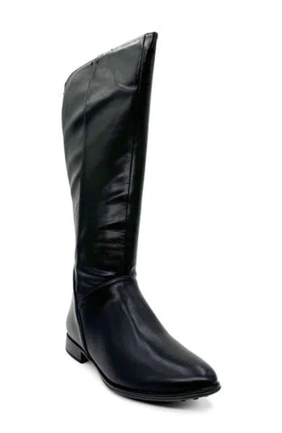 Chelsea Crew Dior Knee High Boot In Black