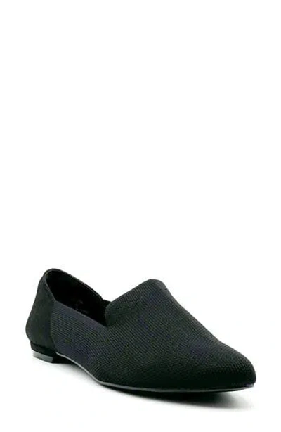 Chelsea Crew Fulton Flyknit Loafer In Black Knit