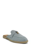 Chelsea Crew Lasso Mule Loafer In Blue