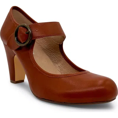 Chelsea Crew Madeline Mary Jane Pump In Brown